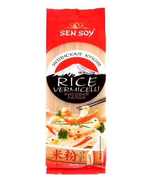 Купить Sen Soy Лапша рисовая Rice Vermicelli, 300 г