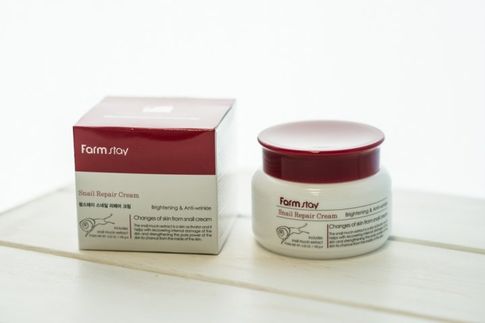 Купить Восстанавливающий крем с экстрактом улитки FarmStay Snail Repair Cream