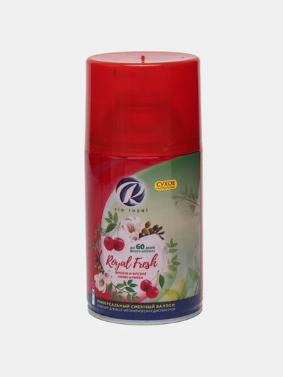 Купить Освежитель воздуха Rio Royal Royal Fresh Вишня и Фрезия, 250 мл
