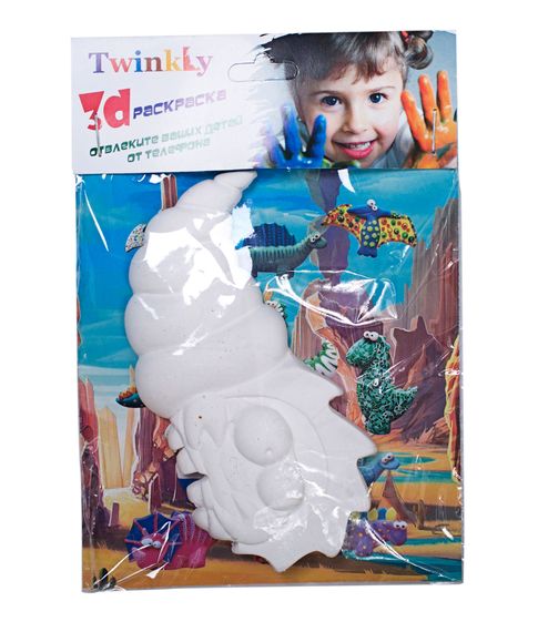 3D раскраска Twinkly рак-отшельник