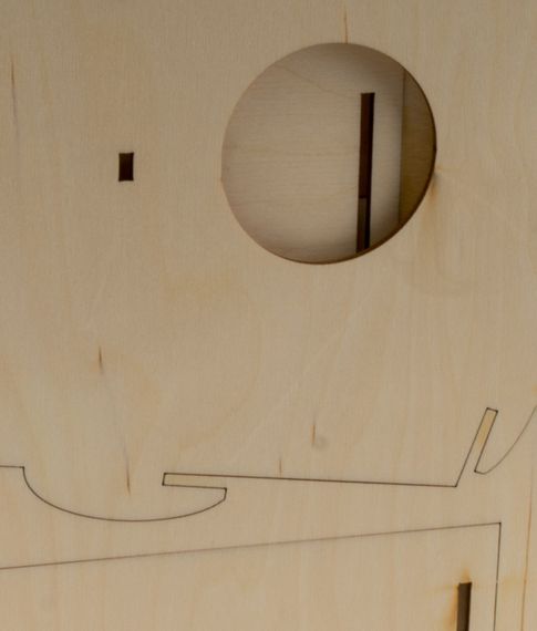 Конструктор из дерева.Скворечник "Птичий домик"