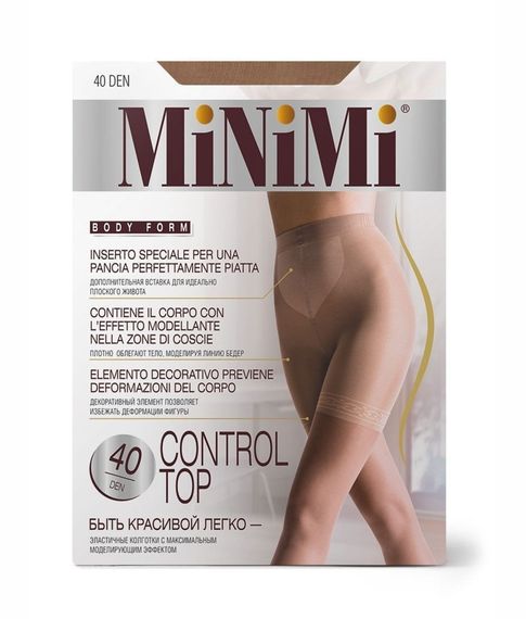 Купить Колготки Minimi Control Top,40den