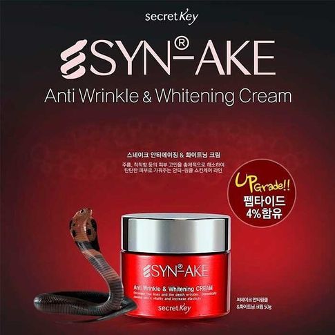 Антивозрастной крем для лица Secret Key SYN-AKE Anti Wrinkle & Whitening cream