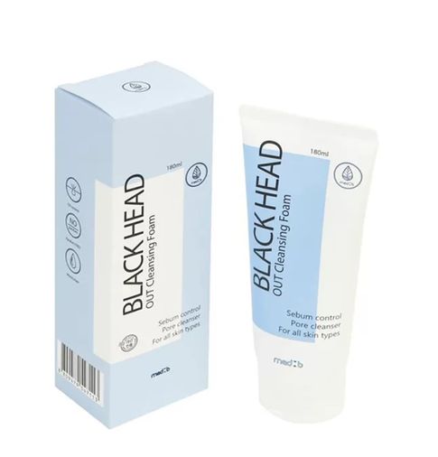 Пенка для умывания Med:B Black Head Out Cleansing Foam, 180 мл xarid qilish