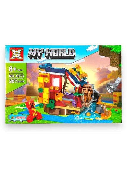 Купить Конструктор MY WORLD Майнкрафт/Minecraft , 207 деталей