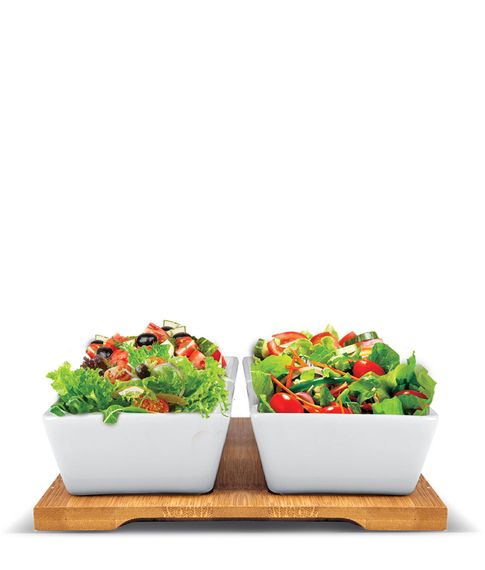 Комплект сервировочных мисок BAMBOO Lamart, 4 шт.