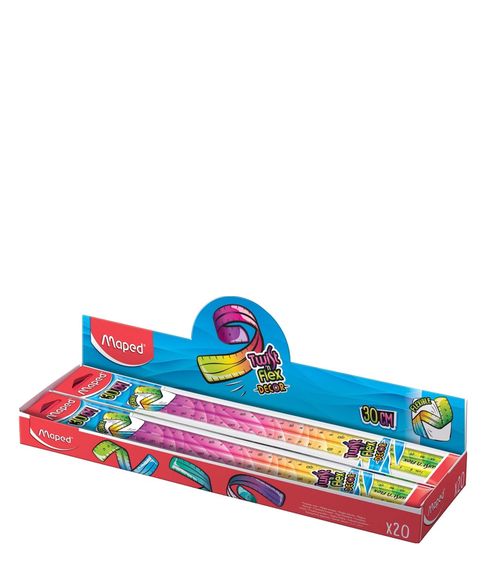 Линейка Maped "Twist'n'flex", гибкая, 30 см