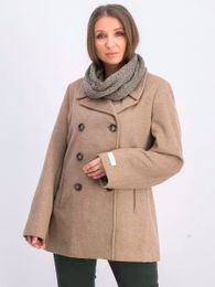 Пальто с шарфом Calvin Klein xarid qilish