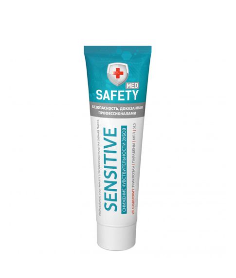Паста зубная Safety Med Sensitive, 100мл