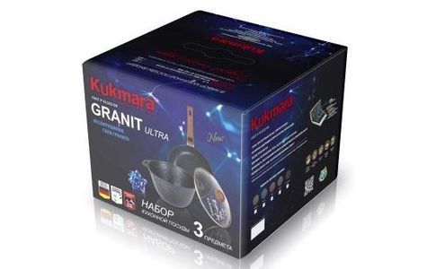 Набор кухонной посуды №18, АП линии "Granit Ultra" (Original)