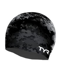 Шапочка для плавания TYR Adult Silicone Swim Cap - Digi Camo xarid qilish