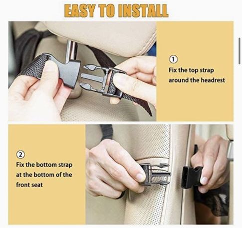 Органайзер-защита на спинку кресла автомобиля