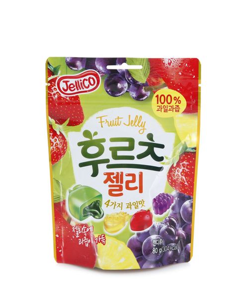 Купить Фруктовое желе с начинкой Jellico, 80 г