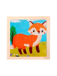 Деревянный пазл-рамка, 11х11см xarid qilish