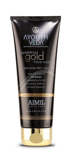Купить Средство для умывания Ayouthveda Sparkling 24K Nano Elemental Gold 100 мл