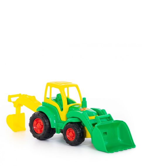 Бульдозер с лопатой и ковшом Champion