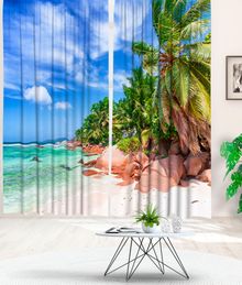 Фотошторы Dysot, 265х145см xarid qilish