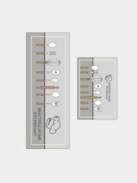 Купить Комплект ковриков для ванной и кухни