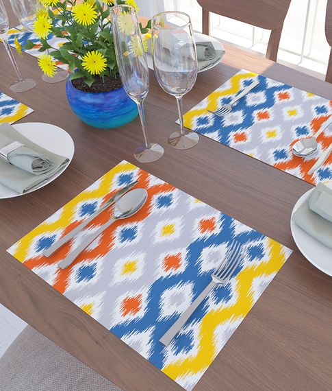 Комплект сервировочных салфеток, 4 шт