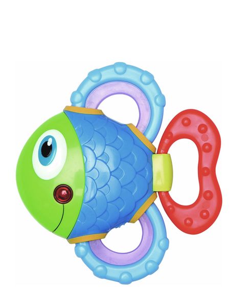 Купить Музыкальная погремушка с подсветкой рыбка Nuby