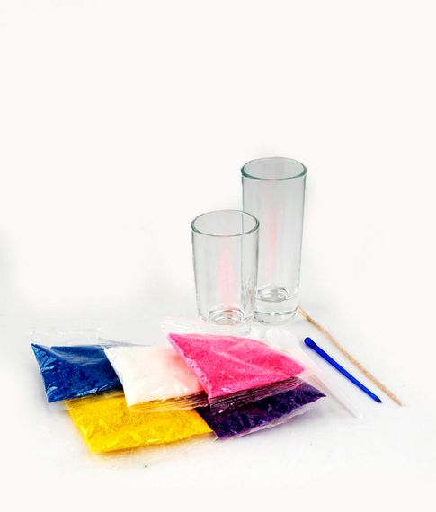 Насыпные свечи "Яркий микс"