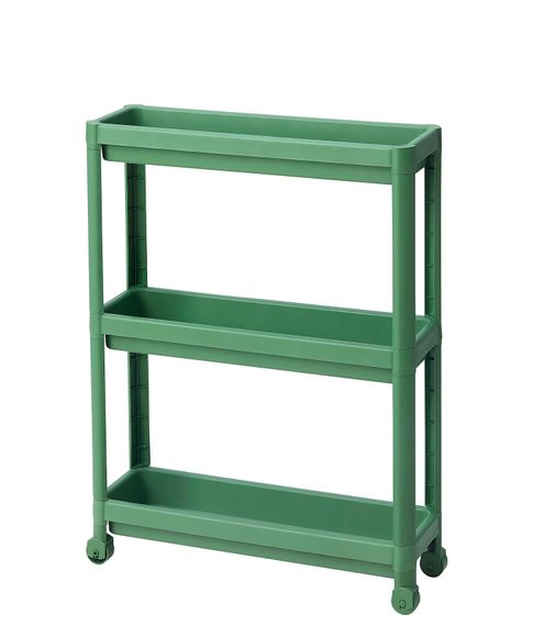 VESKEN тележка, 54x18x71 см, зеленый