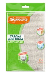 Купить Тряпка для пола "ХОЗЯЮШКА Мила" хлопок белая 80*100см 1шт., Т-03