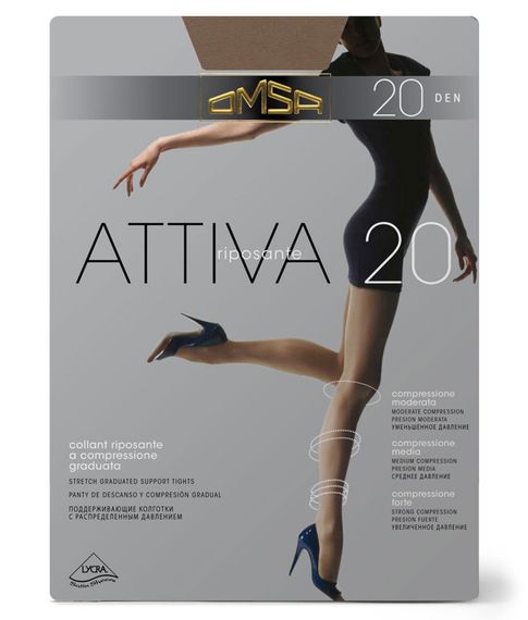 Купить Колготки Attiva 20 Den Daino Omsa