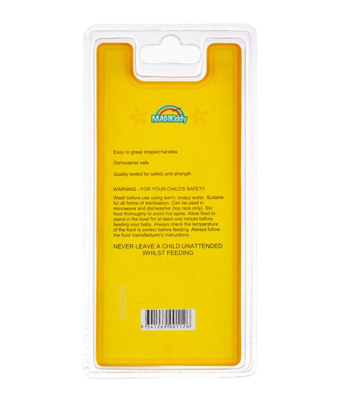 Комплект ложка+вилка Magikiddy