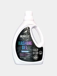 Купить Гель для стирки всех видов тканей с деликатным ароматом MERBELLE 1500 мл, 35 стирок