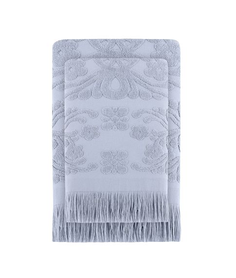 Комплект полотенец с бахрамой Isabel Soft Arya, 70х140+50х90 см xarid qilish