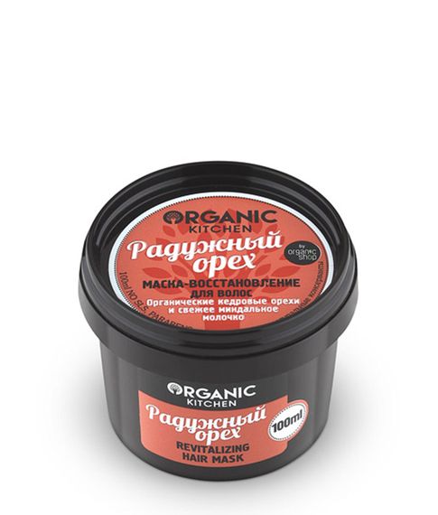 Купить Маска-восстановление для волос "Радужный орех" Organic Kitchen, 100 мл