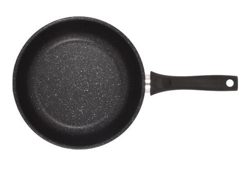 Сковорода 260/60мм с ручкой АП (темный мрамор)