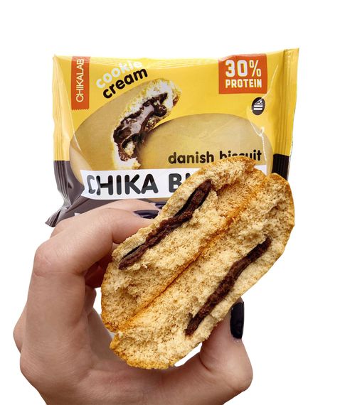 CHIKALAB Печенье неглазированное с начинкой 50г(Бисквит датский)