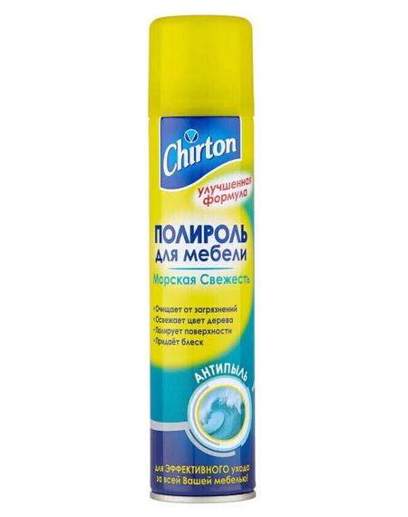 Купить Полироль для мебели Chirton Морская свежесть, 300 мл