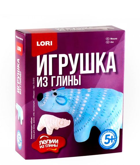 Купить Игрушка из глины "Мишка" LORI