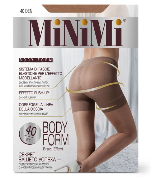 Купить Колготки MiNiMi Body Form 40 den Caramello