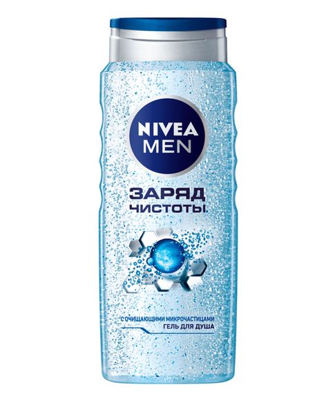 Купить Гель для душа Nivea Men "Заряд чистоты" 250 мл