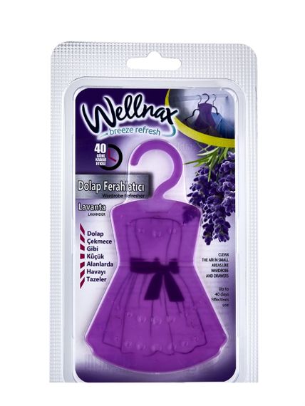 Купить Освежитель для гардероба Wellnax ( Лаванда ) 21g
