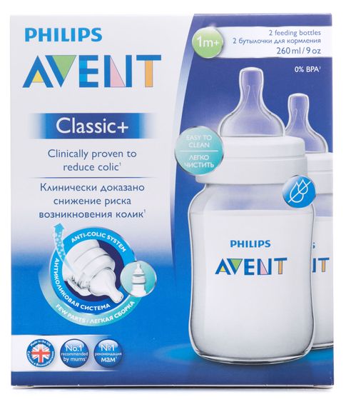 Купить Бутылочка для кормления Philips Avent Classic+, 1мес+