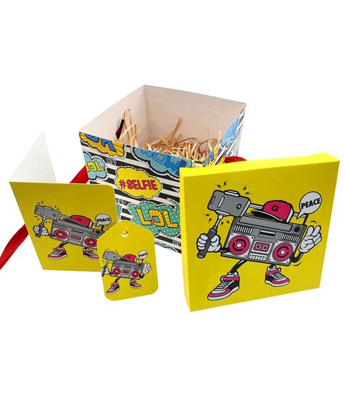 Набор для подарочной упаковки «GIFTPACK» 11*11*11 см