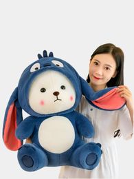 Купить Мишка в капюшоне Стича 80см