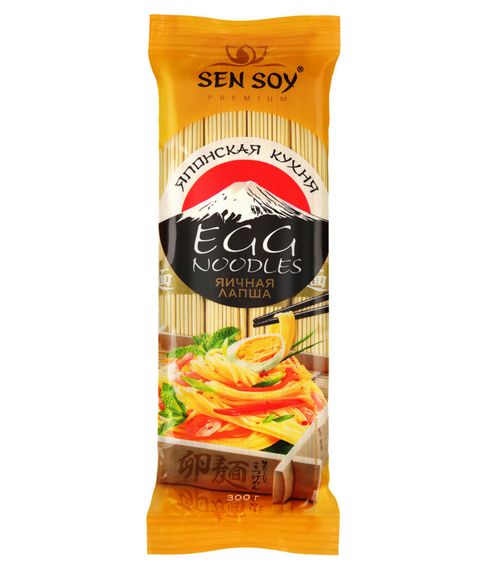 Купить Яичная лапша Egg Noodles Premium Sen Soy, 300 г