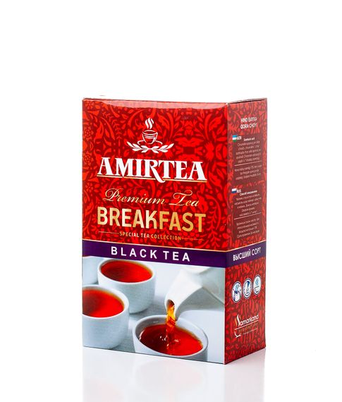 Купить Чай черный Amirtea Breakfast Premium tea твёрдая упаковка, 90 гр.