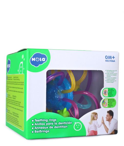 Погремушка-прорезыватель для зубов Hola Toys
