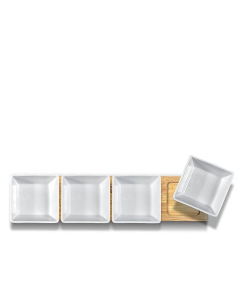 Комплект сервировочных мисок BAMBOO Lamart, 4 шт.