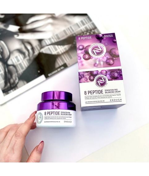 Крем для лица Enough 8 Peptide Sensation Pro Balancing Cream