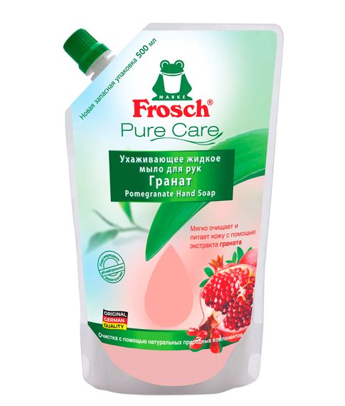 Купить Жидкое мыло Frosch Гранат 500мл, Запасная упаковка