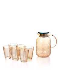 Сервиз, стеклянный набор графин + 6 стаканов xarid qilish