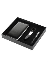 Подарочный набор блокнот ручка и брелок xarid qilish